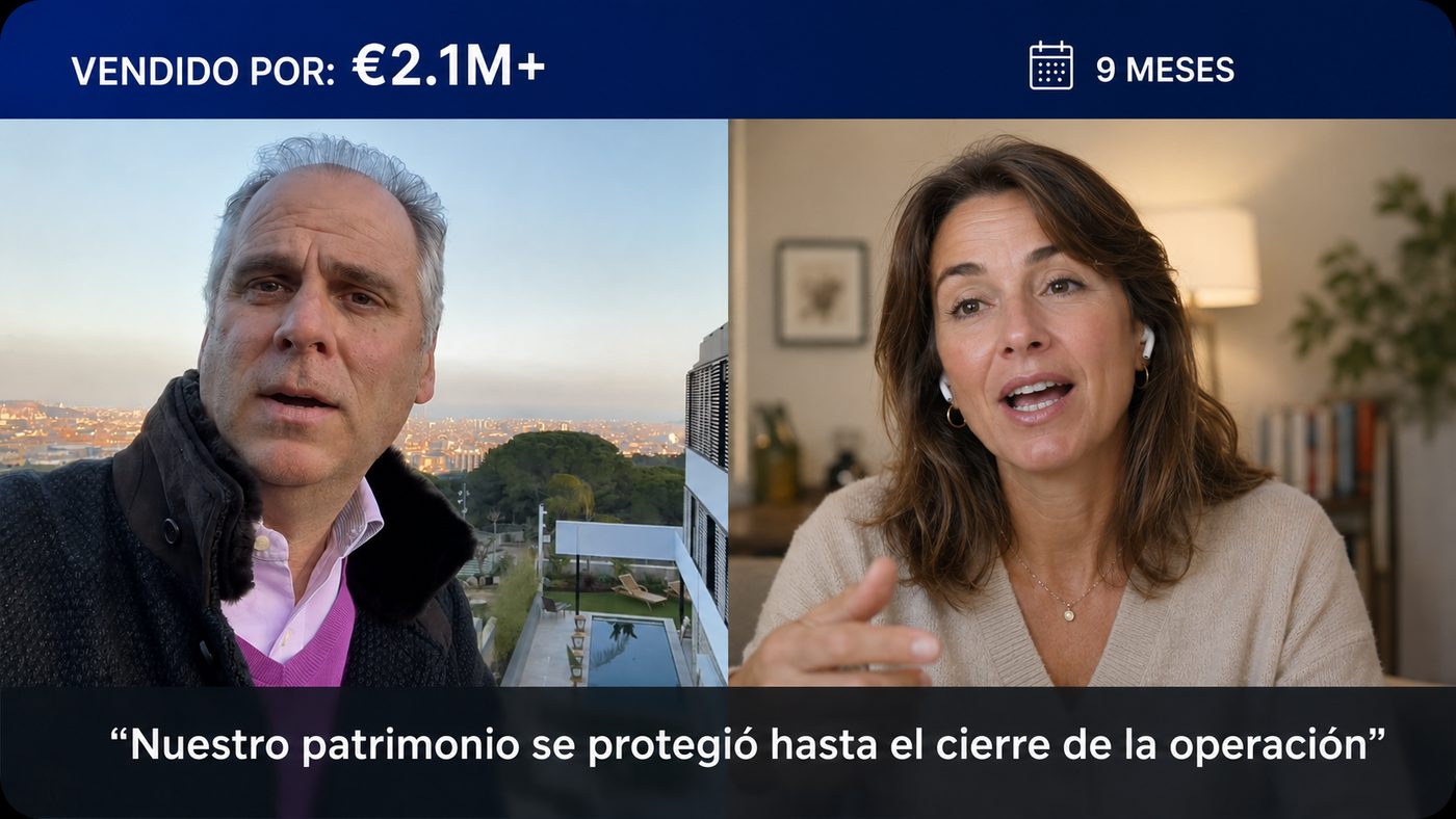 Venut per €750K+ en 2 mesos. Profesionales, cercanos y siempre disponibles.